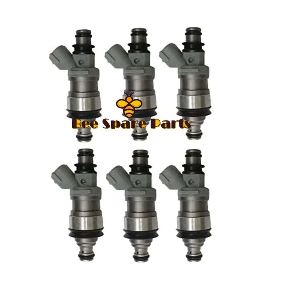 6 NEW FUEL INJECTORS 23250-62030 23209-62030 3.0L 3.4L V6-BeeSpareParts