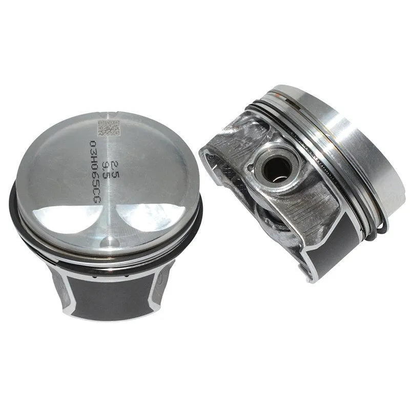 6 PCS 03H107065CJ 03H 107 065 CJ Engine Piston Kit for VW Volkswagen Teramont 2.5T 03H107065CG 03H065CG 03H 107 065 CG STD-BeeSpareParts