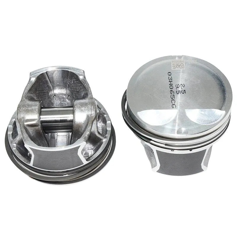 6 PCS 03H107065CJ 03H 107 065 CJ Engine Piston Kit for VW Volkswagen Teramont 2.5T 03H107065CG 03H065CG 03H 107 065 CG STD-BeeSpareParts