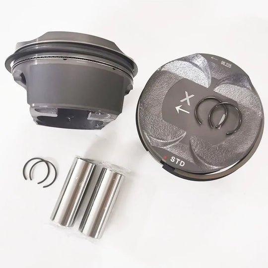 6 PCS 99610305219 996 103 052 19 99610305220 996 103 052 20 Piston for Porsche 911 996 997 3.6 V6 M96.03 M96.05 320HP STD 96MM-BeeSpareParts