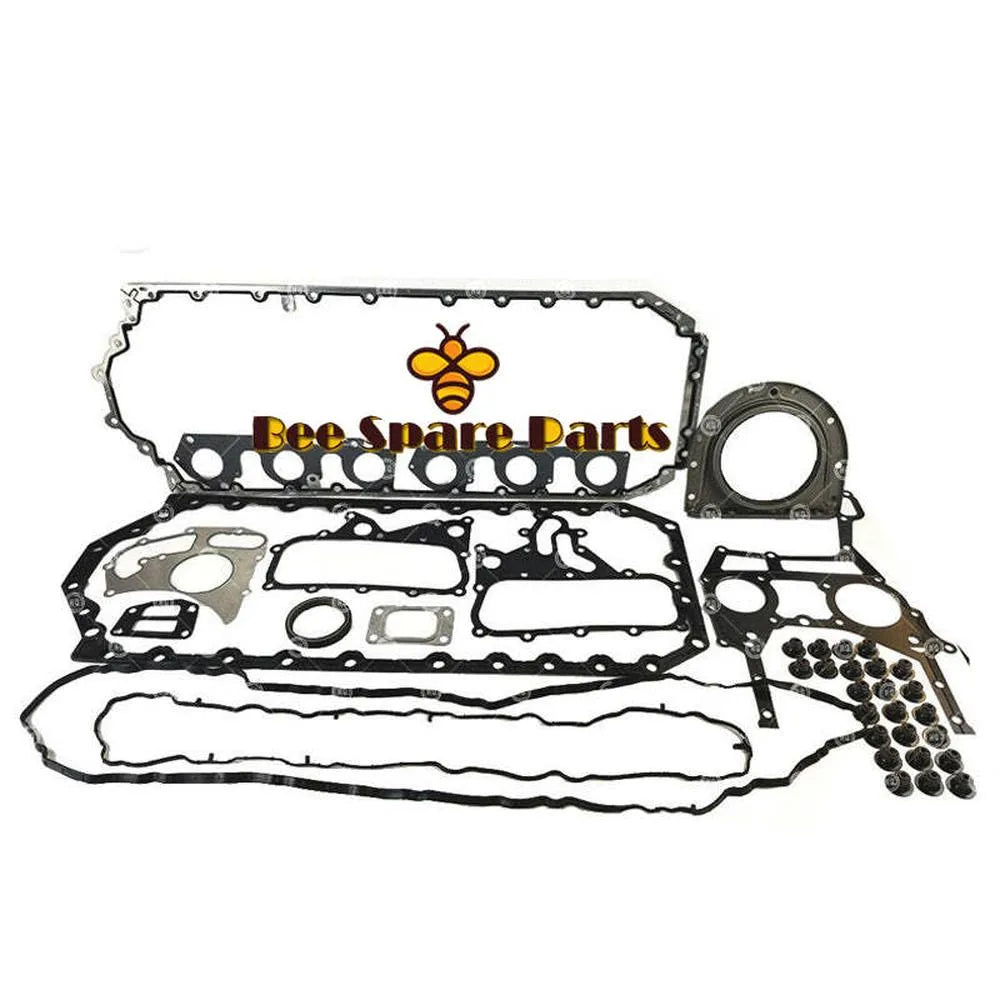 6 Cylinder Full Gasket Set with Cylinder Head Gasket For Caterpillar C6.6-Replacement Aftermarket Parts