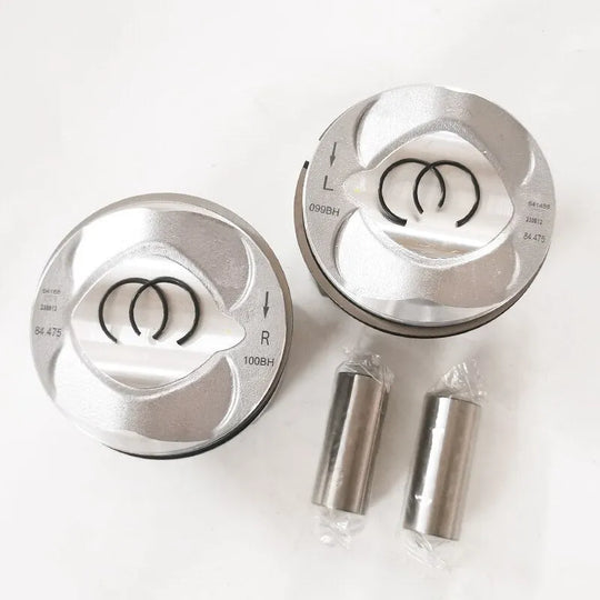 6 PCS 06E107065CF 06E107066CF 06E107065BM 06E107066BM 06E107065DE 06E107066DE Piston for Audi A6 A8 2.8L CCDA CCEA BDX CJBA STD-BeeSpareParts