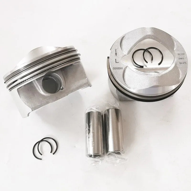 6 PCS 06E107065CF 06E107066CF 06E107065BM 06E107066BM 06E107065DE 06E107066DE Piston for Audi A6 A8 2.8L CCDA CCEA BDX CJBA STD-BeeSpareParts