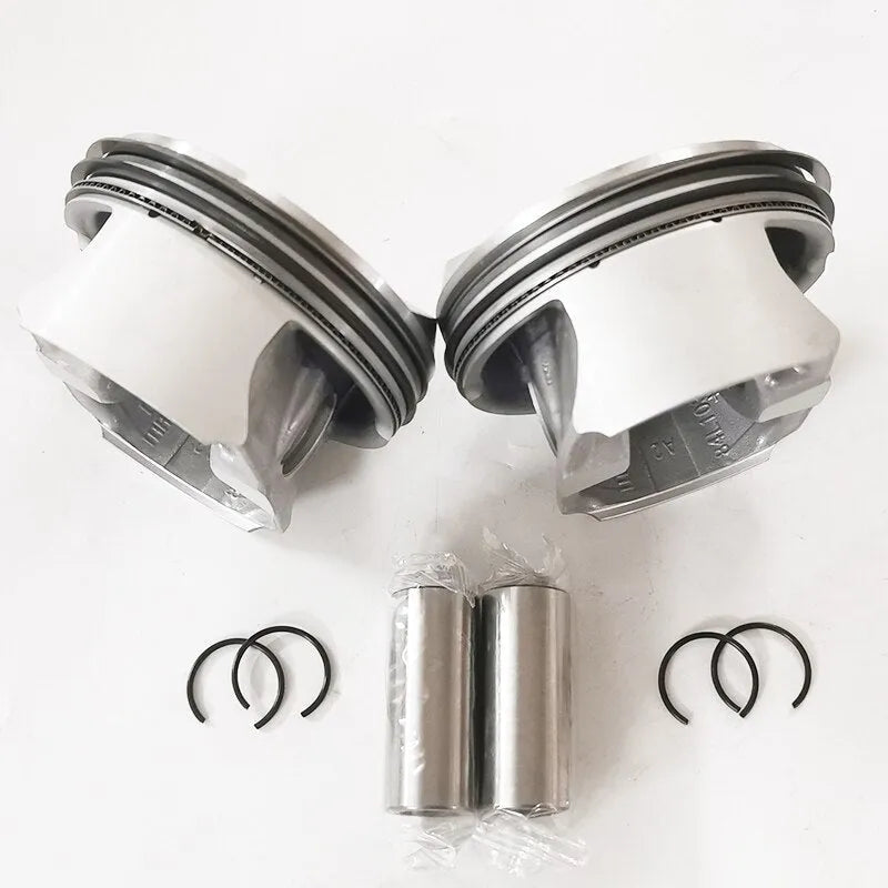 6 PCS 06E107065CF 06E107066CF 06E107065BM 06E107066BM 06E107065DE 06E107066DE Piston for Audi A6 A8 2.8L CCDA CCEA BDX CJBA STD-BeeSpareParts