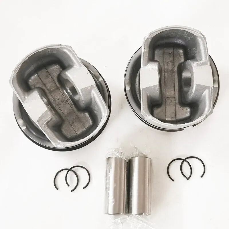 6 PCS 06E107065CF 06E107066CF 06E107065BM 06E107066BM 06E107065DE 06E107066DE Piston for Audi A6 A8 2.8L CCDA CCEA BDX CJBA STD-BeeSpareParts