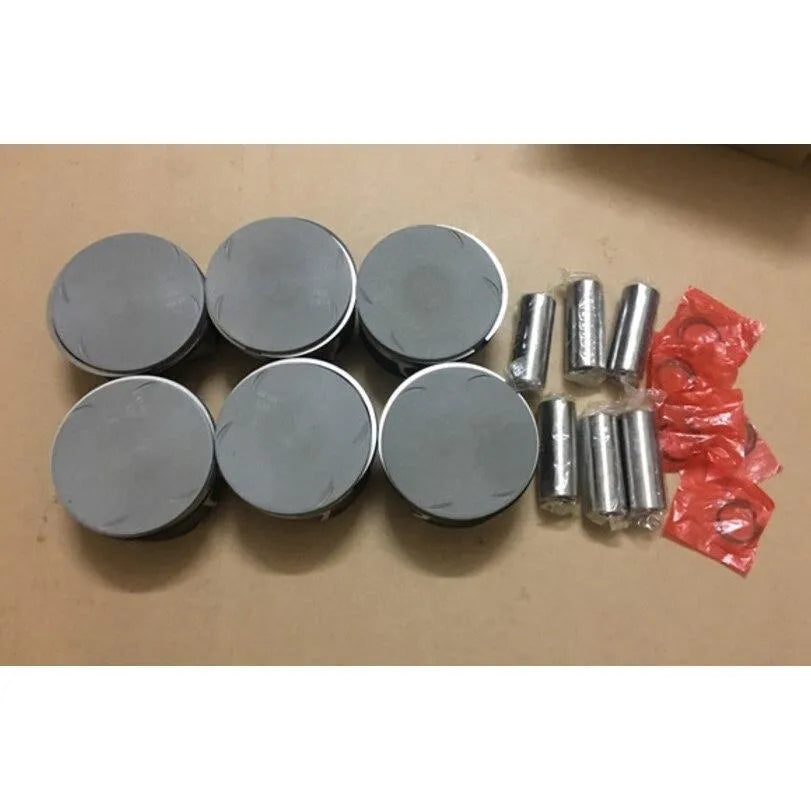 6 PCS Engine Piston for BMW M54B30-BeeSpareParts