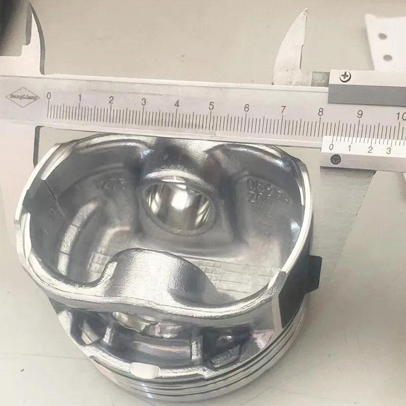 6 PCS Engine Piston for Land Rover Freelander 2 L359 3.2L B6324S 2006-2015 Volvo S80 II V70 III XC60 I Petrol With Piston Rings-Replacement Aftermarket Parts