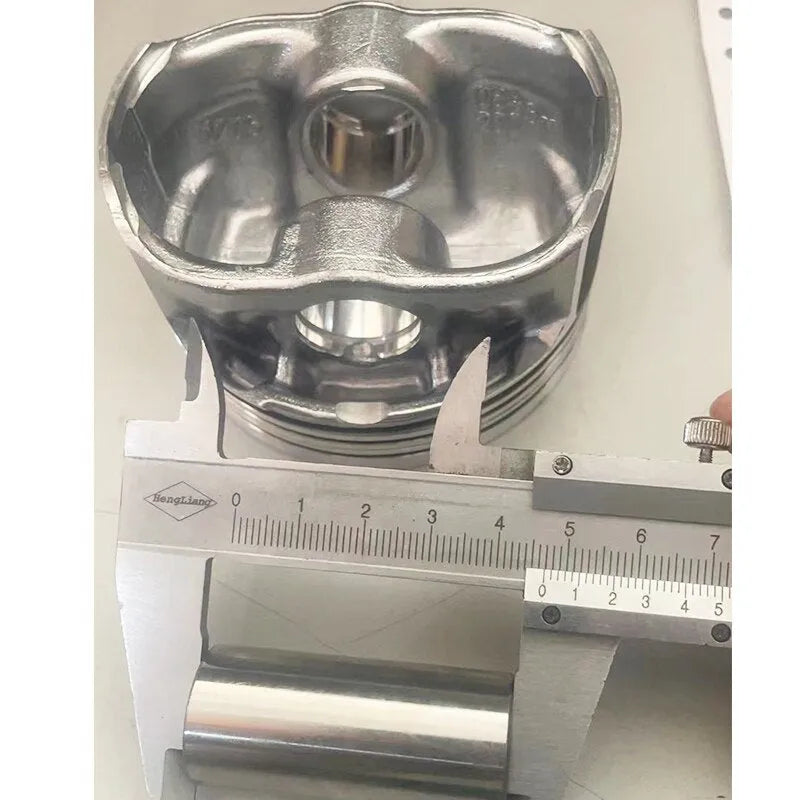 6 PCS Engine Piston for Land Rover Freelander 2 L359 3.2L B6324S 2006-2015 Volvo S80 II V70 III XC60 I Petrol With Piston Rings-Replacement Aftermarket Parts