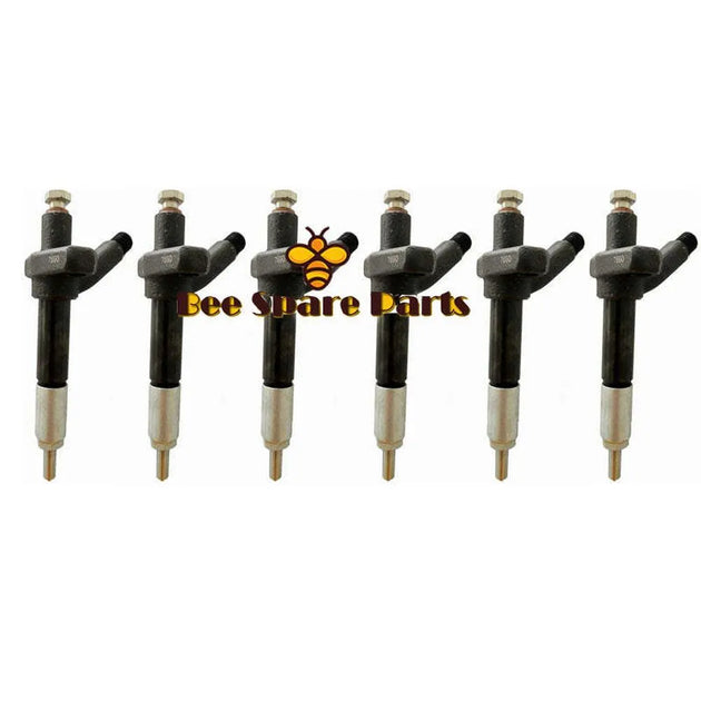 6 PCS Fuel Injector 23600-78301-71 For Toyota Forklift 8F 7F 13Z 2Z-商业/工业-BeeSpareParts