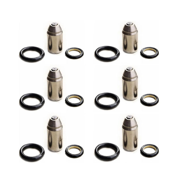 6 pcs Injector Nozzle Service Group 8N8796 For Caterpillar 3304 3306 D330C D333C-Replacement Aftermarket Parts