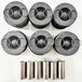 6 PCS LR018030 9X2Q-6K108-CB for Land Rover Jaguar 306DT DT20 AJD Citroen C5 Peugeot V6 3.0HDI 3.0D Range Rover Sport 3.0T TDV6-Replacement Aftermarket Parts