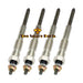6008151340 600-815-1340 4 PCS Glow Plug Compatible With Komatsu 4D95S 4D95 4D94 4D95L Engine PC60-7 Excavator-BeeSpareParts