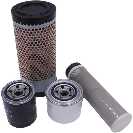 Filter Kit Compatible for John Deere Excavator 35G Compatible for Yanmar Engine 3TNV88 Tier 4-Replacement Aftermarket Parts