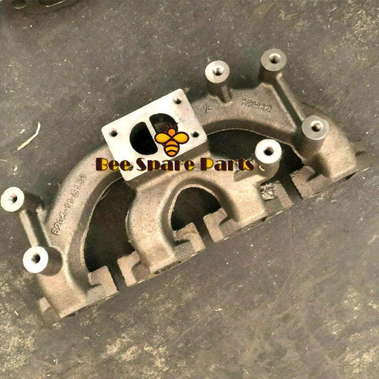 6205-11-5130 EXHAUST MANIFOLD FITS EGS65-5 S4D95LE-2 DIESEL GENERATOR-BeeSpareParts