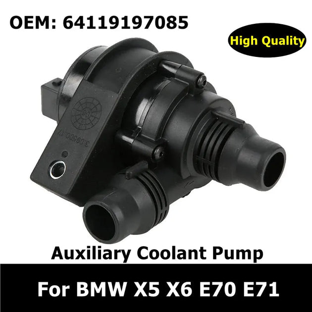 64119197085 Car Accessories Auxiliary Coolant Pump For BMW X5 X6 E70 E71 Engine Parking Heater Secondary Water Pump-BeeSpareParts