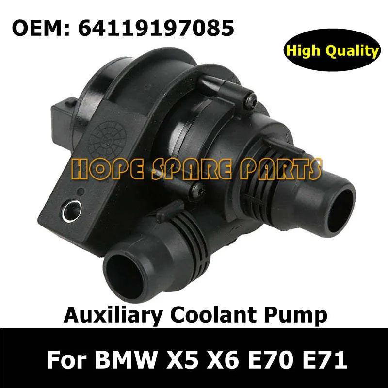 64119197085 Car Accessories Auxiliary Coolant Pump For BMW X5 X6 E70 E71 Engine Parking Heater Secondary Water Pump-BeeSpareParts