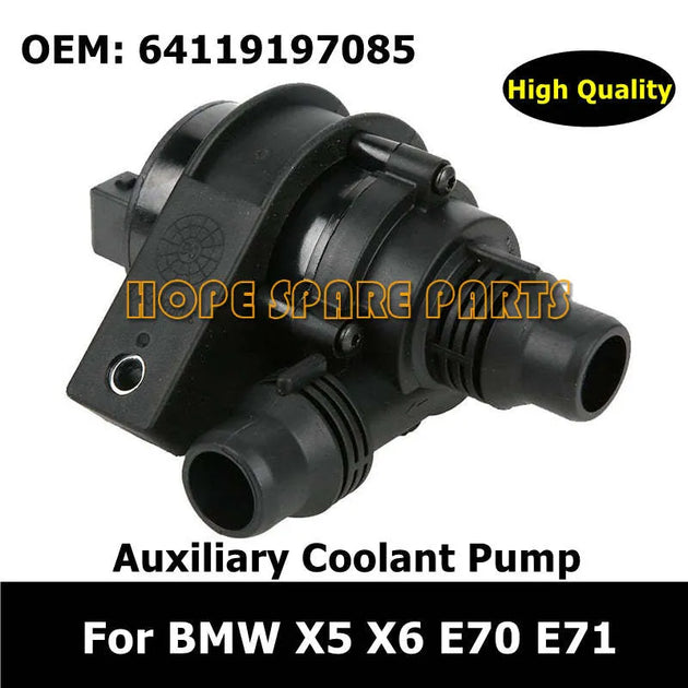 64119197085 Car Accessories Auxiliary Coolant Pump For BMW X5 X6 E70 E71 Engine Parking Heater Secondary Water Pump-BeeSpareParts