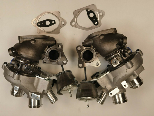 Left&Right TWO Billet Turbo Turbocharger for Ford F150 F-150 EcoBoost 3.5L 2011-2012