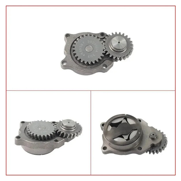 6734-81-8110 Diesel Engine Oil Pump Used For Komatsu 6D102-BeeSpareParts