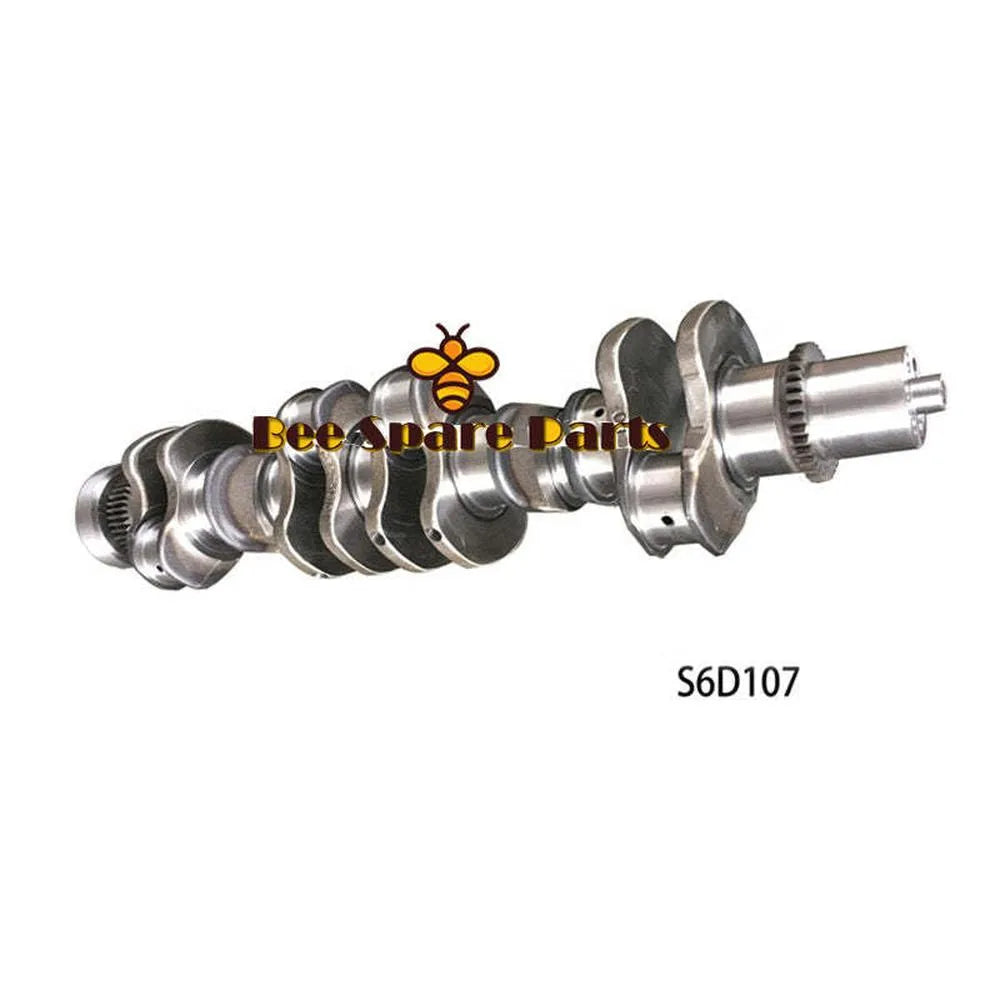 6754-01-1310 6754-32-1330 crankshaft fits komatsu 6d107 pc200-8 pc220-8 6d107-BeeSpareParts