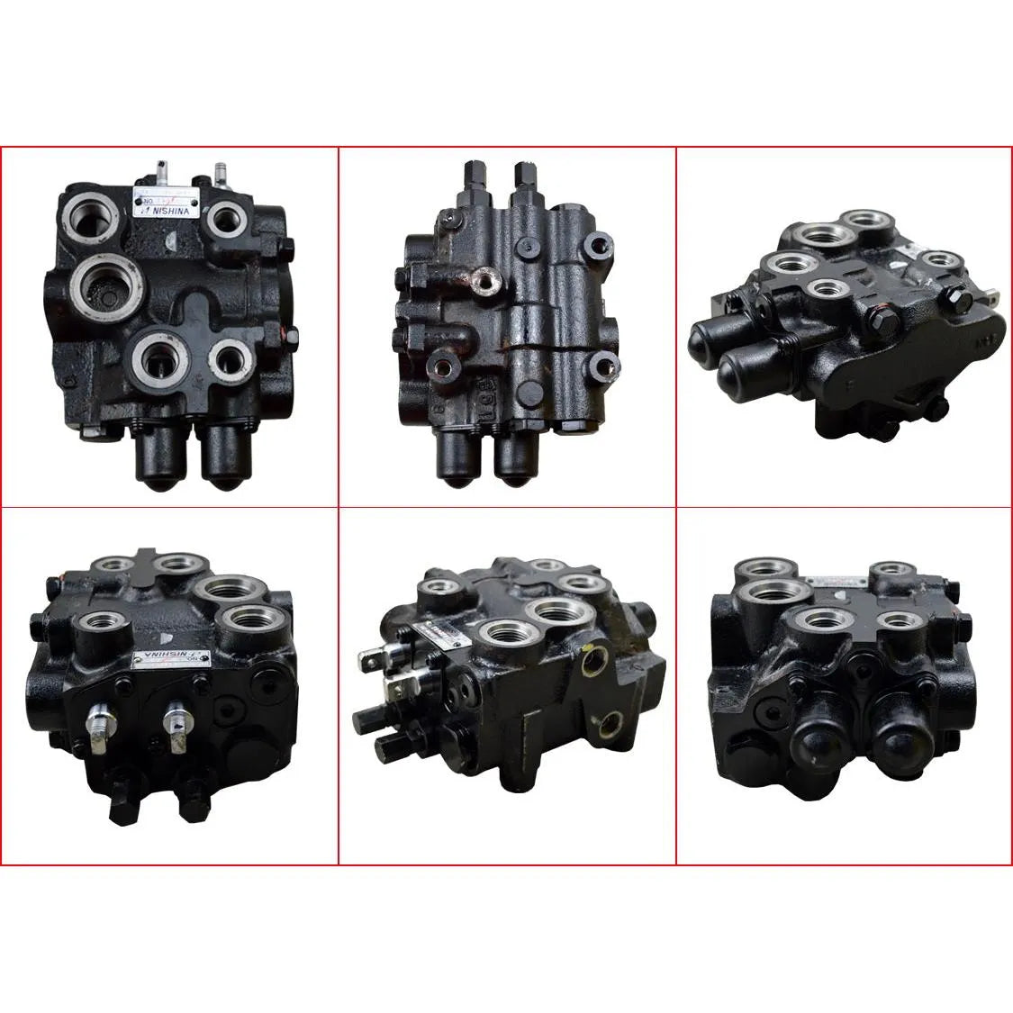67610-31381-71 Fits Toyota Forklift 7 Series 3 Spool Hydraulic Valve-商业/工业-BeeSpareParts