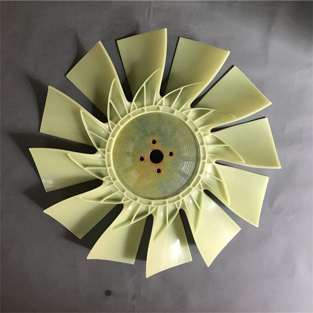 Fan ME018185 For Mitsubishi 6D31 For Excavator SK200-5 Kato HD700-7 (12 Blades)