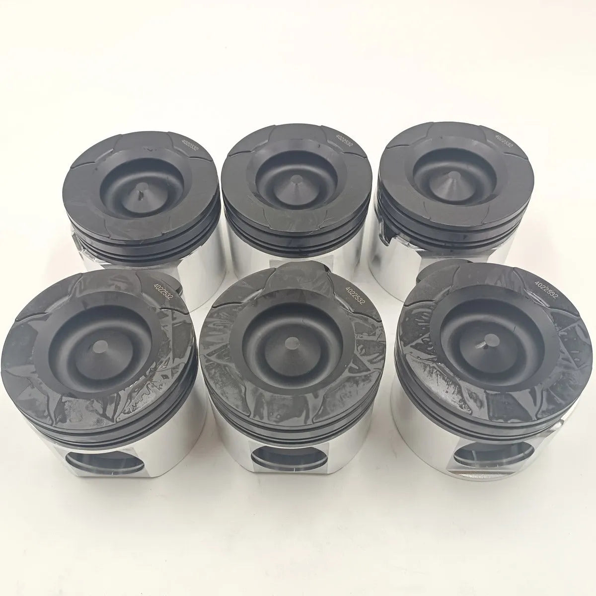 6PCS ISM11 QSM Diesel engine piston 4022533 4022532 4070653-商业/工业-BeeSpareParts