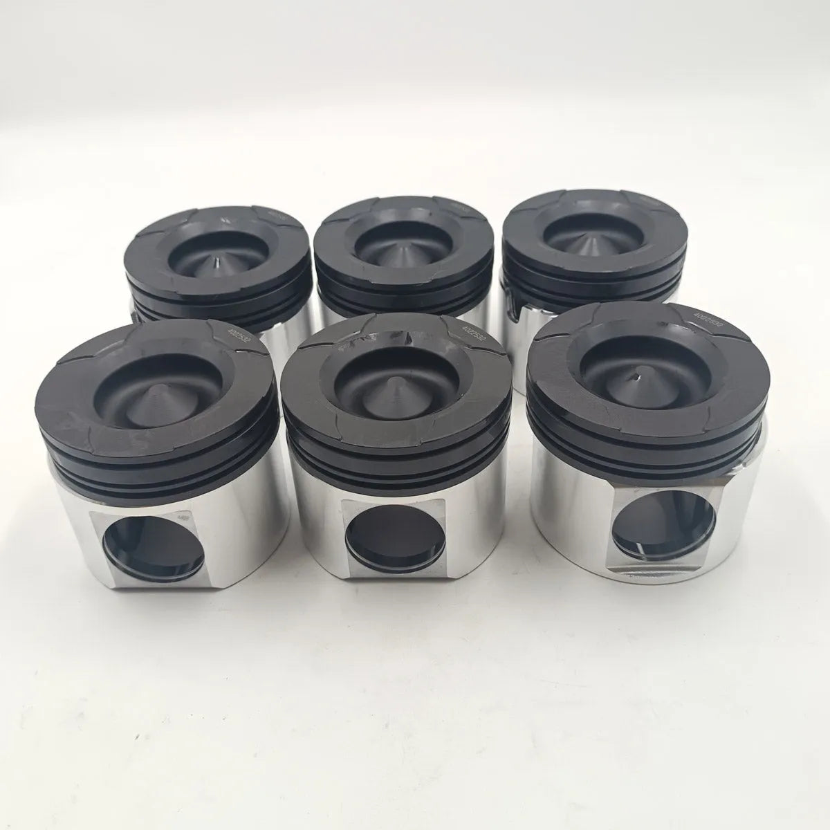 6PCS ISM11 QSM Diesel engine piston 4022533 4022532 4070653-商业/工业-BeeSpareParts