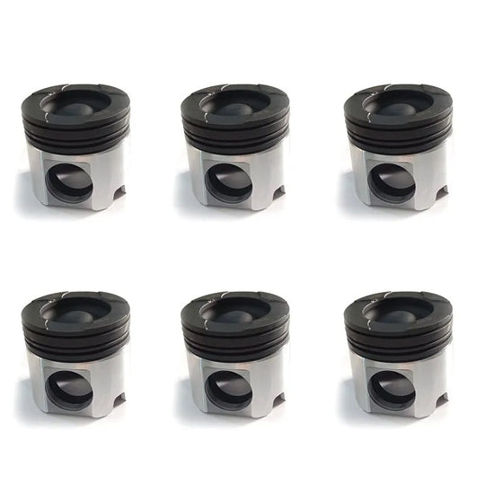 6PCS ISM11 QSM11 Diesel engine piston 4059948 4070653-商业/工业-BeeSpareParts