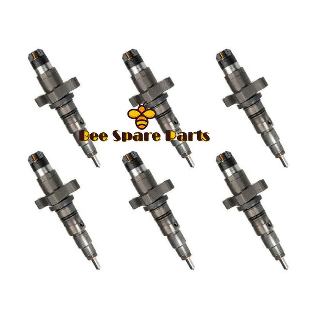 6PCS Injectors Set 0445120210 For Cummins Dodge Ram 2500 3500 03-04.5 2003-2004.5 5.9 305HP-商业/工业-BeeSpareParts