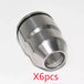 6PCS Machinery Diesel Engine Spare Parts X15 ISX15 QSX15 Fuel Injector Sleeve 2882041 3412352 3680873-商业/工业-BeeSpareParts