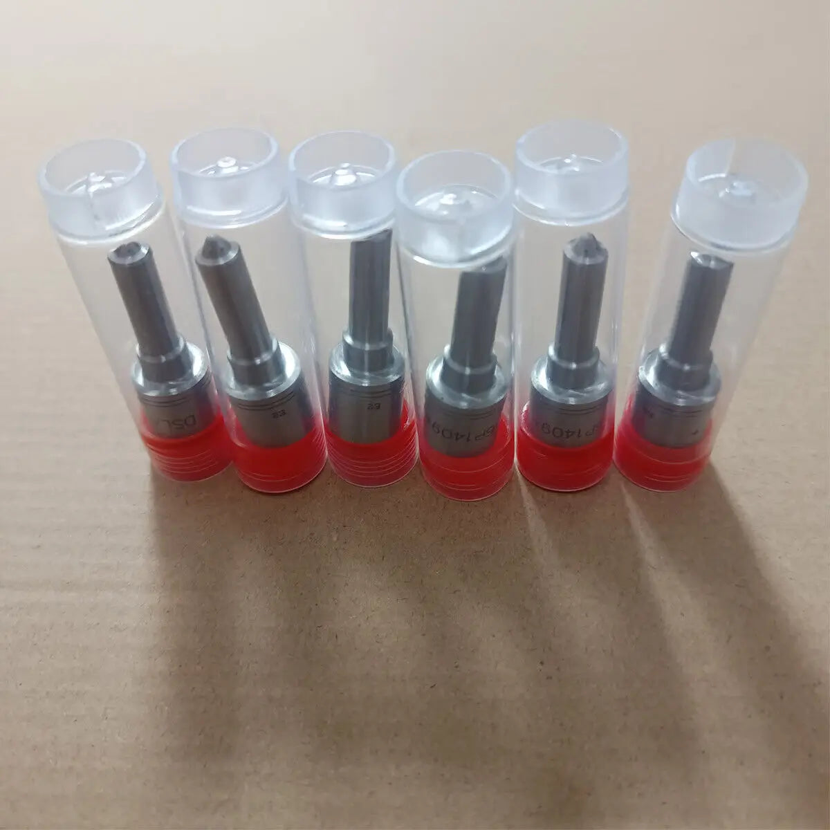 6Pcs Fuel Injector Nozzle DSLA146P1409+ for Detroit Series 60 N3 14L 0414703003-BeeSpareParts