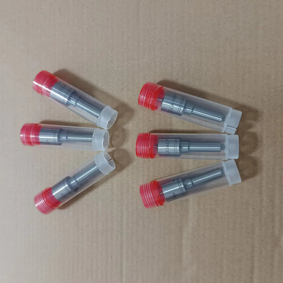 6Pcs Fuel Injector Nozzle DSLA146P1409+ for Detroit Series 60 N3 14L 0414703003-BeeSpareParts