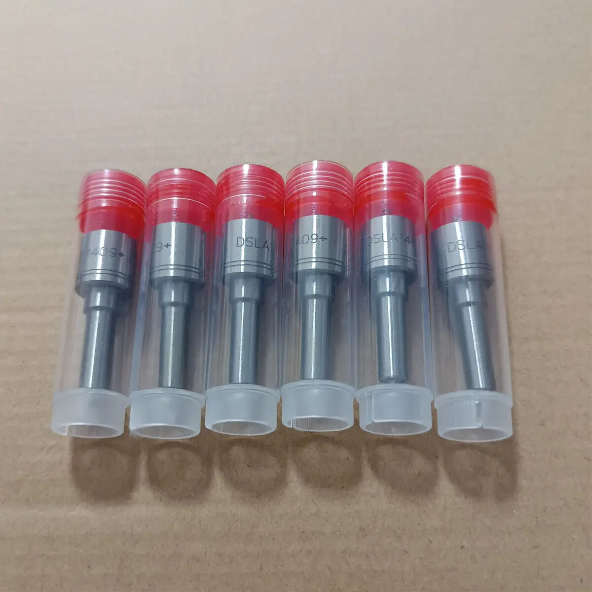 6Pcs Fuel Injector Nozzle DSLA146P1409+ for Detroit Series 60 N3 14L 0414703003-BeeSpareParts