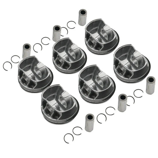 6X Engine Piston Ring Kit Φ88mm 2760306517 For Mercedes W205 W212 X166 M276 3.0T-BeeSpareParts