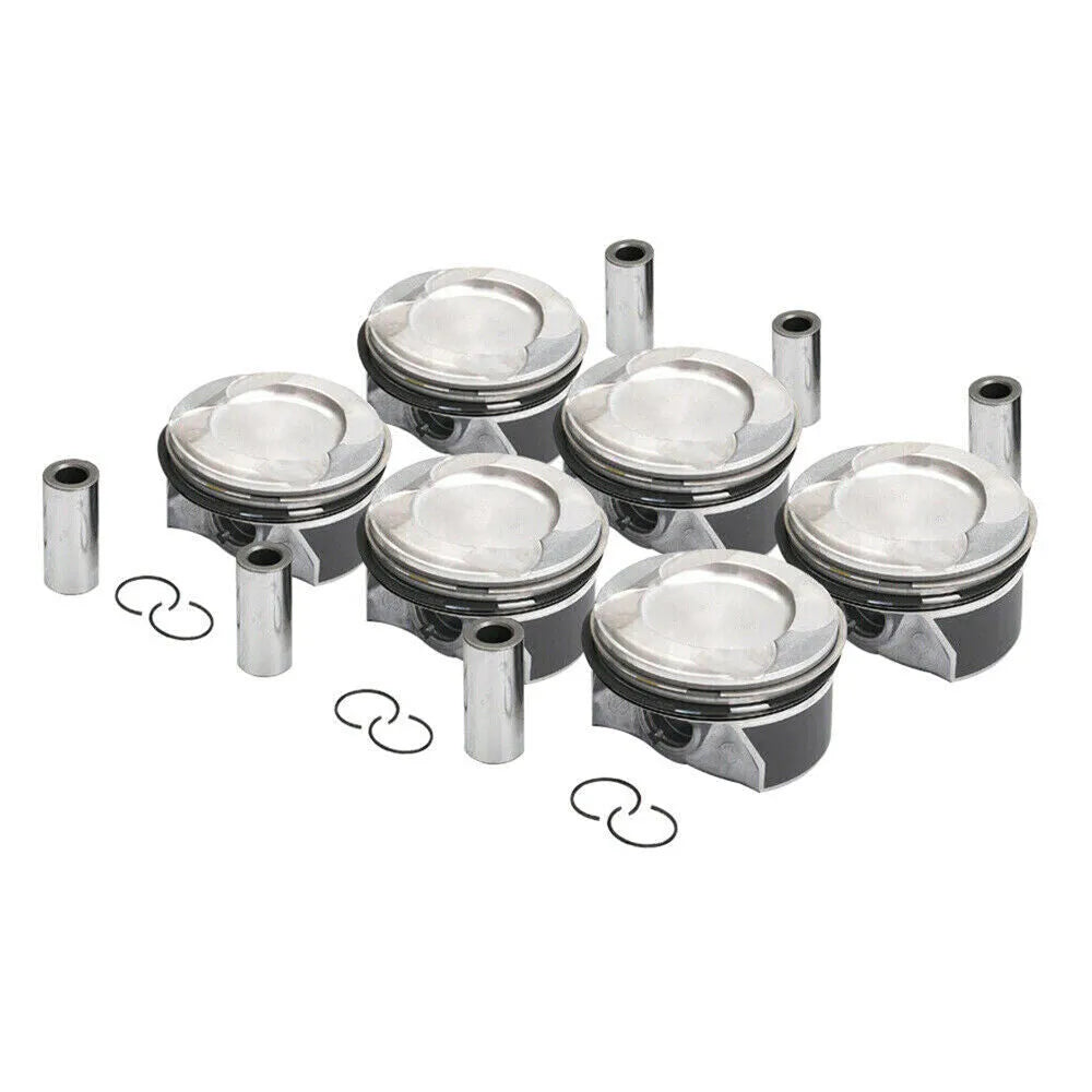6X Engine Piston Ring Kit Φ88mm 2760306517 For Mercedes W205 W212 X166 M276 3.0T-BeeSpareParts