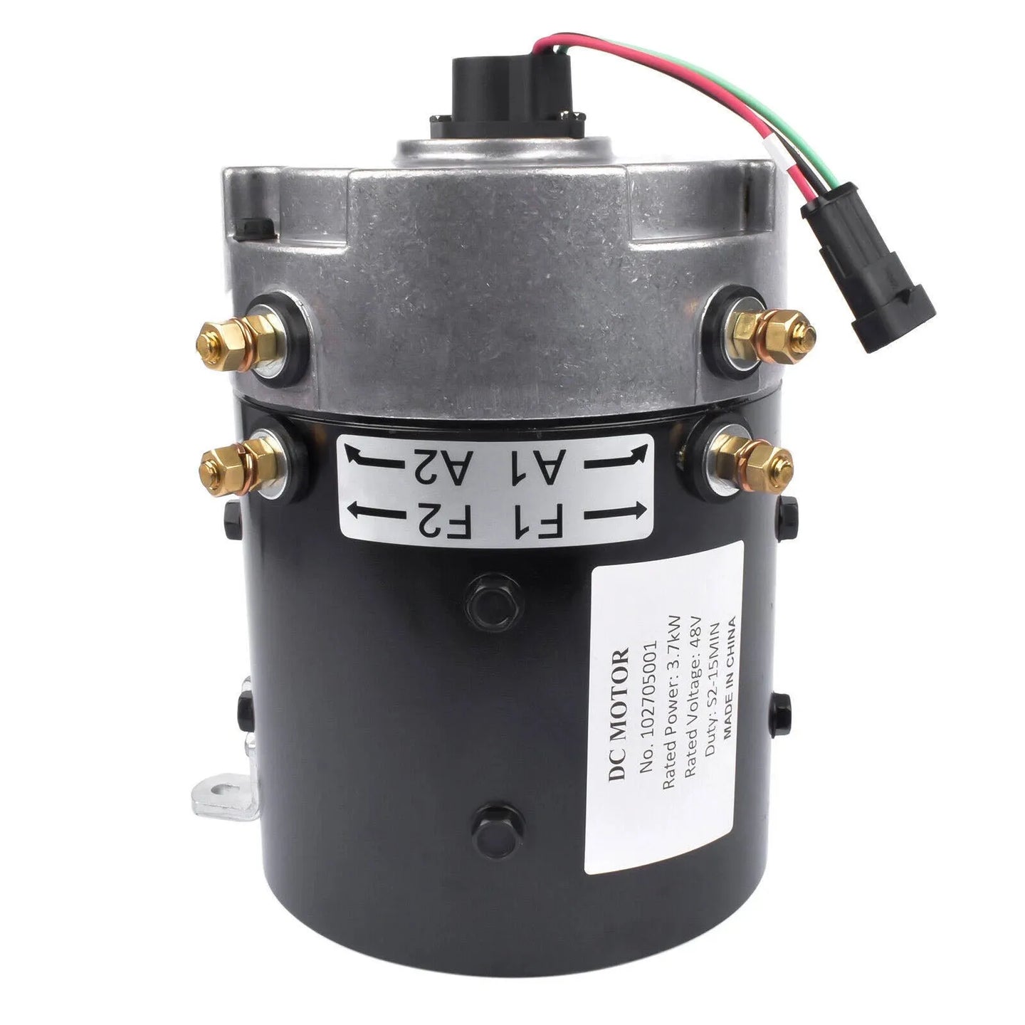 48V 3.7KW DC Motor 102705001 For 2001+ Club Car Precedent Golf Cart-BeeSpareParts