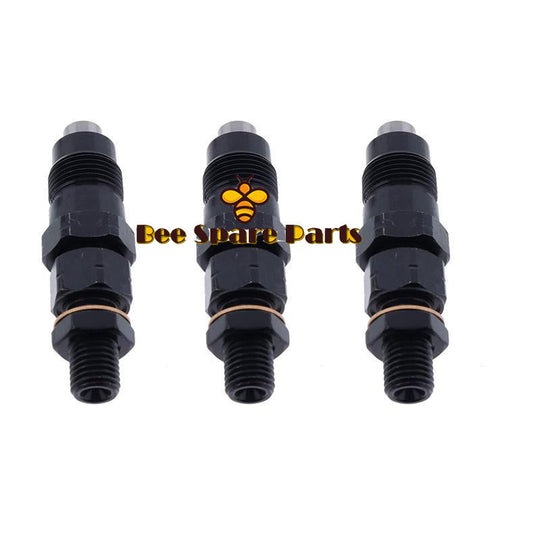 3PCS Fuel Injector YM19620-53100 for Komatsu 3D63-1 3D66-1 3D72-2 Enigne