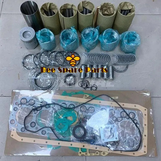 6BD1T 6BD1-T Engine Overhaul Rebuild Kit for Hitachi Excavator EX200-2 EX200-3-Replacement Aftermarket Parts