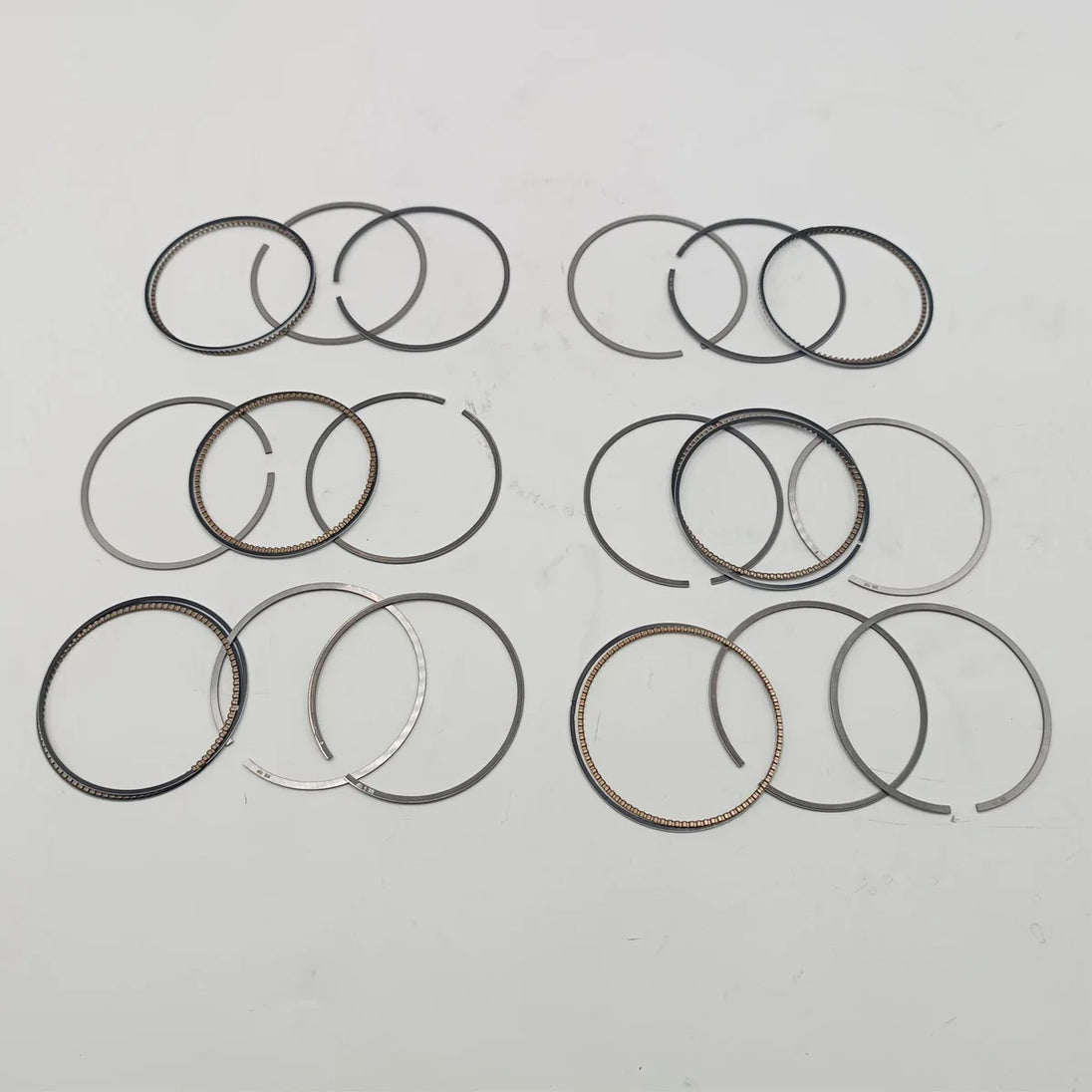 6cyl Piston Rings Set For BMW 323i 528i E36 E46 E39 M50B25 M52B25 M52B28 2.5 2.8-BeeSpareParts