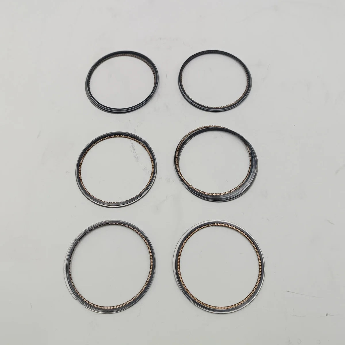6cyl Piston Rings Set For BMW 323i 528i E36 E46 E39 M50B25 M52B25 M52B28 2.5 2.8-BeeSpareParts