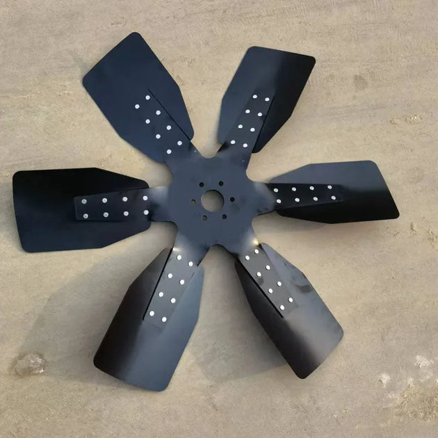 6D125 Engine Fan Blade 600-635-7850 For Komatsu PC300-6 PC400-6-BeeSpareParts