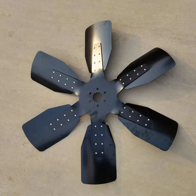 6D125 Engine Fan Blade 600-635-7850 For Komatsu PC300-6 PC400-6-BeeSpareParts