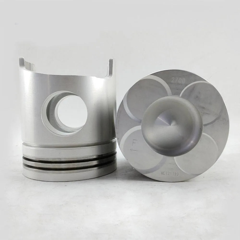 6D40 Engine Overhaul Kit With Cylinder Liner Piston Ring Metal Bearing Full Gasket Set For Mitsubishi Piston ME120553-BeeSpareParts