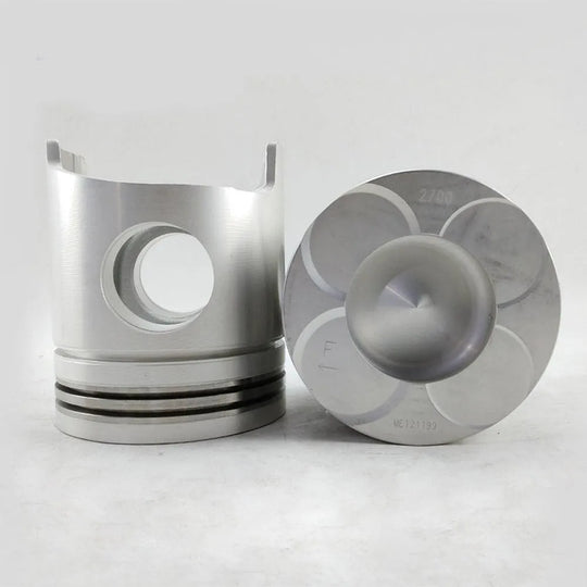 6D40 Engine Overhaul Kit With Cylinder Liner Piston Ring Metal Bearing Full Gasket Set For Mitsubishi Piston ME120553-BeeSpareParts