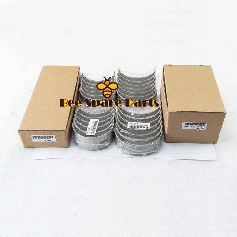 6M70 6DS7 6M60 Main Crankshaft Bearing and Connecting Rod Bearing For MITSUBISHI Engine Repair Parts Kit-BeeSpareParts