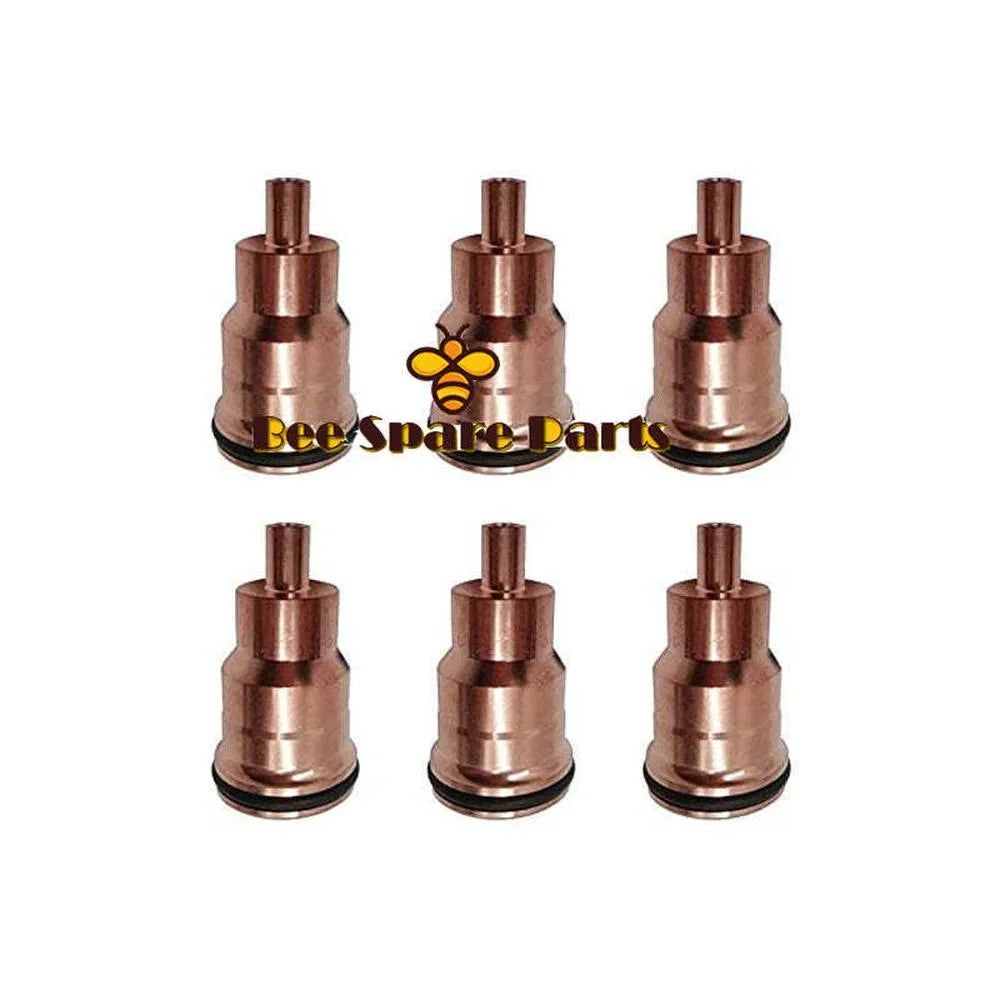 6*New Injector Sleeve Tube Copper 3183368 For Volvo D12/D13/16 Mack MP7/8/10-Replacement Aftermarket Parts