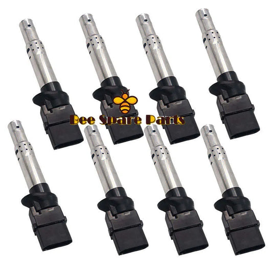6PCS 022905715A Ignition Coil For AUDI A3 Sportback Q7 TT Roadster PORSCHE CAYENNE SKODA SUPERB 3.2 3.6 2003-2015 95560210103-BeeSpareParts