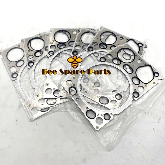 6pcs 612600040646 cylinder head gasket for weichai WD10G24062 engine-BeeSpareParts