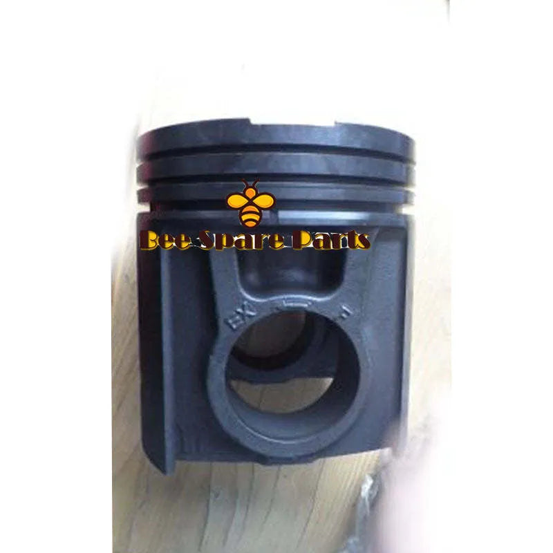 6pcs 6164312121 6164-31-2121 Piston Set for Komatsu Loader WA700-1 Diesel Engine S6D170 SA6D170-1-BeeSpareParts